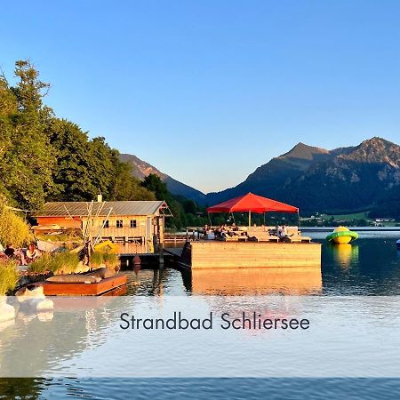 Seeblick-Bergblick- Bleibe am Berg Schliersee Exterior foto